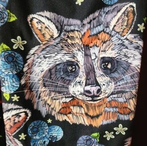 OS Leggings raccoon print